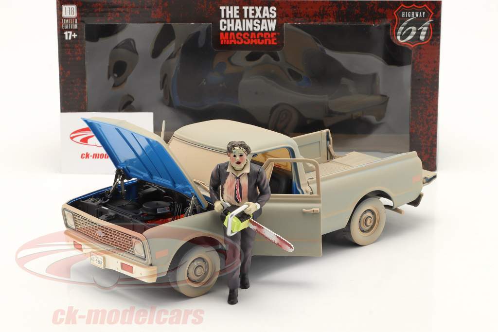 Chevrolet C10 1971 mit Figur The Texas Chainsaw Massacre 1:18 Highway61