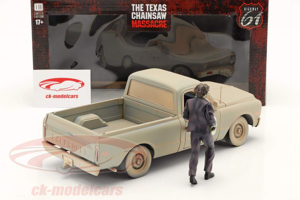 Chevrolet C10 1971 mit Figur The Texas Chainsaw Massacre 1:18 Highway61