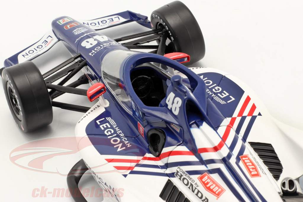 Tony Kanaan Honda #48 IndyCar Series 2021 1:18 Greenlight