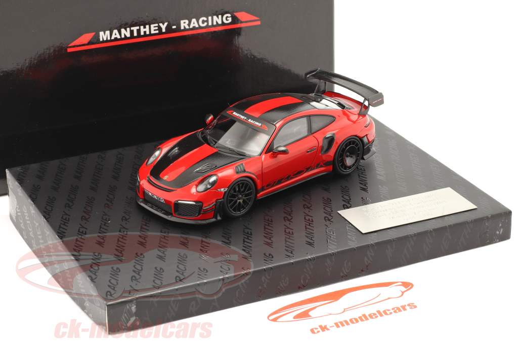 Porsche 911 (991 II) GT2 RS MR Manthey Racing ラップを記録する 1:43 Minichamps