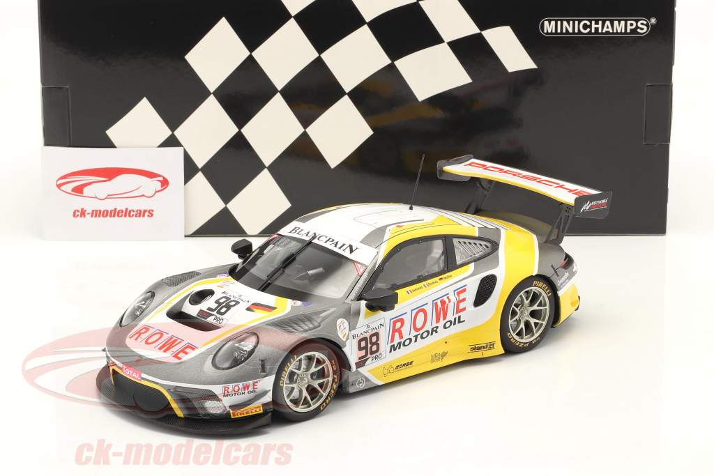 Porsche 911 GT3 R #98 5e 24h Spa 2019 ROWE Racing 1:18 Minichamps