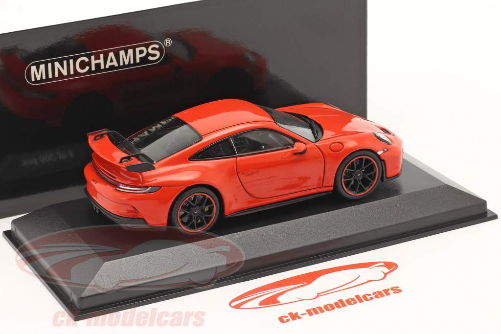 Porsche 911 (992) GT3 Anno di costruzione 2020 lava arancione 1:43 Minichamps