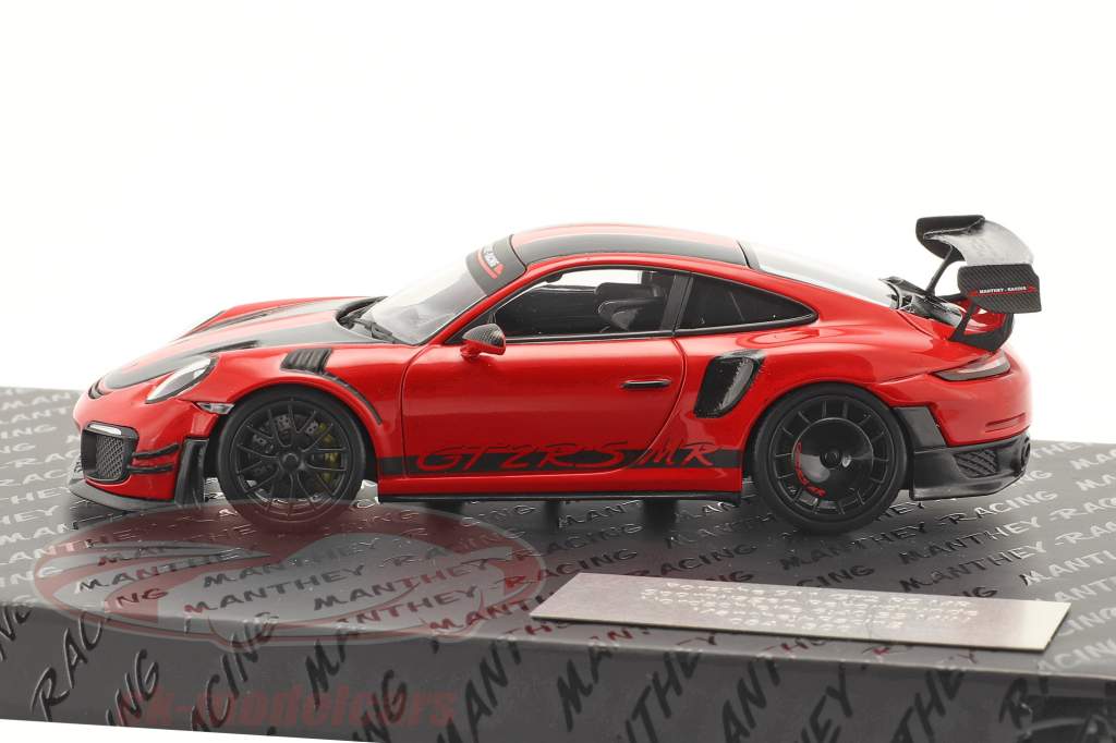 Porsche 911 (991 II) GT2 RS MR Manthey Racing Registra giro 1:43 Minichamps