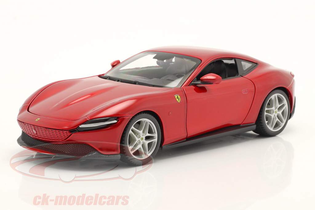 Ferrari Roma Byggeår 2020 Rød 1:24 Bburago