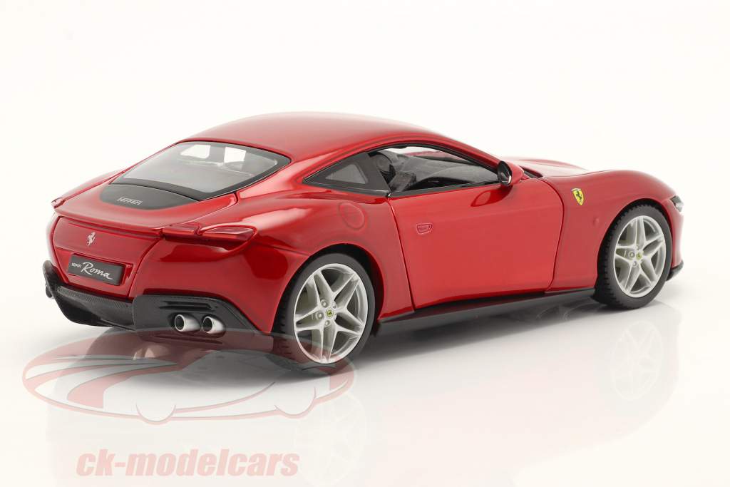 Ferrari Roma Byggeår 2020 Rød 1:24 Bburago