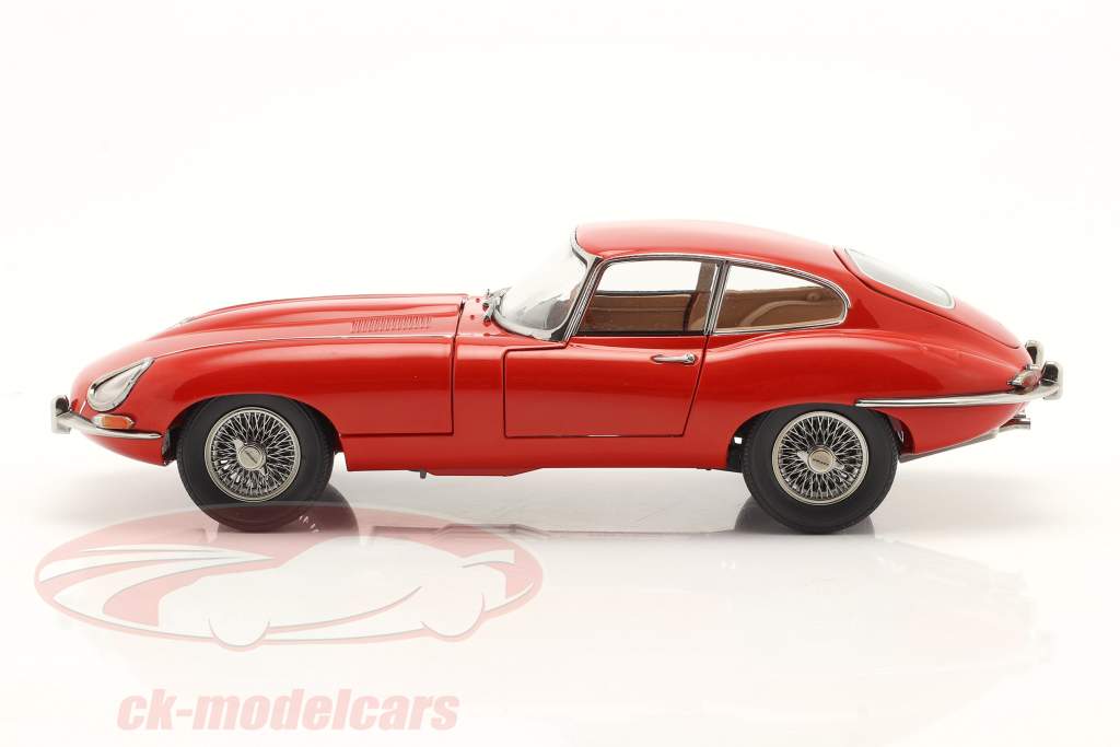 Jaguar E-Type Coupe Année de construction 1961 rouge 1:18 Kyosho