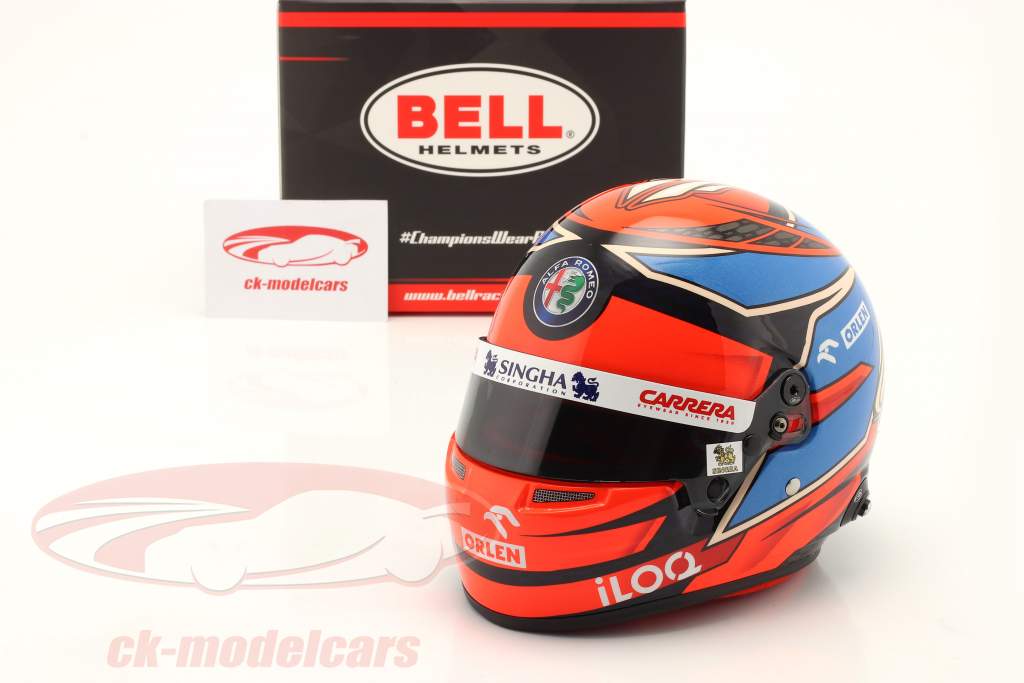 Kimi Räikkönen #7 Emilia-Romagna GP Imola формула 1 2021 шлем 1:2 Bell
