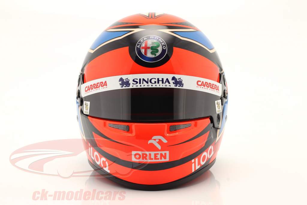 Kimi Räikkönen #7 Emilia-Romagna GP Imola formule 1 2021 casque 1:2 Bell