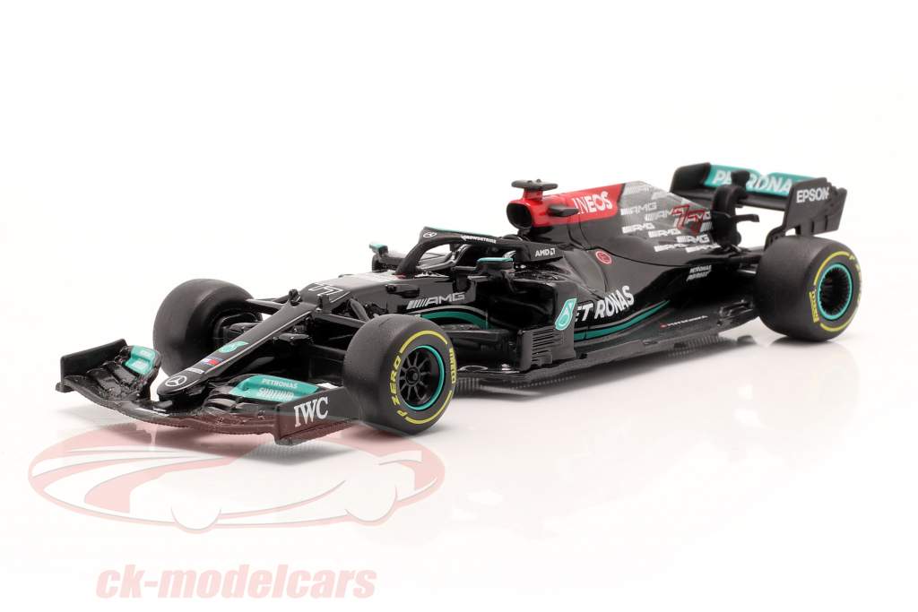 Valtteri Bottas Mercedes-AMG F1 W12 #77 formule 1 2021 1:43 Bburago