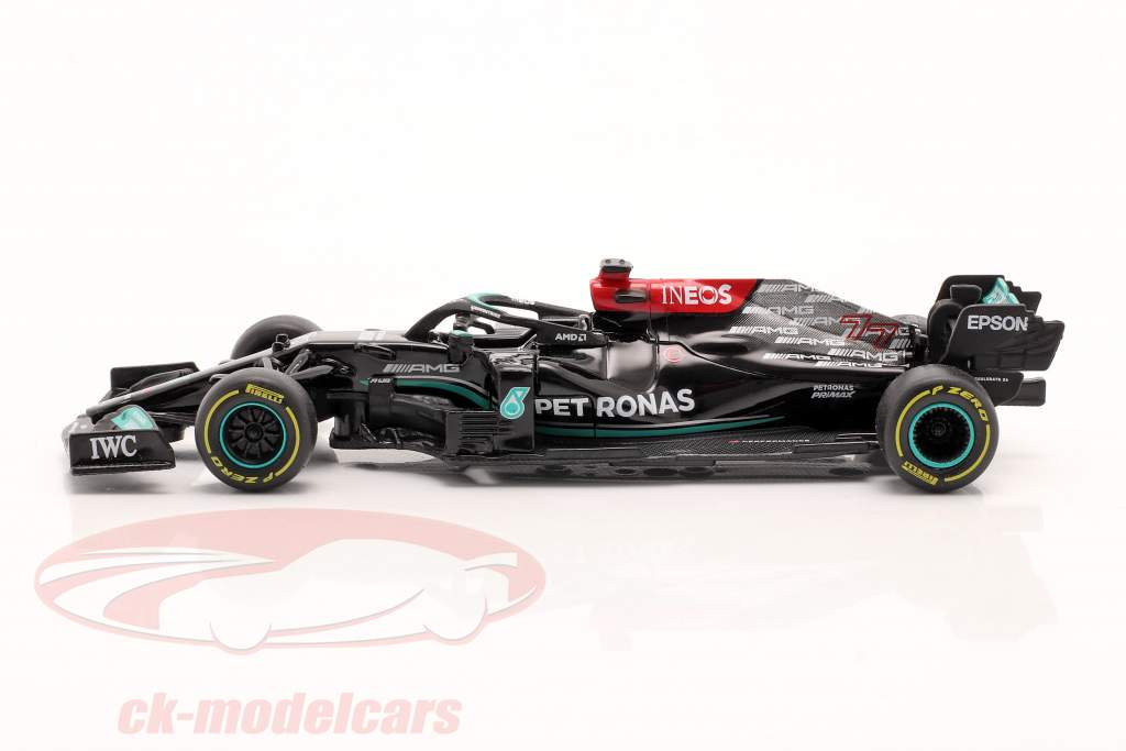 Valtteri Bottas Mercedes-AMG F1 W12 #77 Fórmula 1 2021 1:43 Bburago