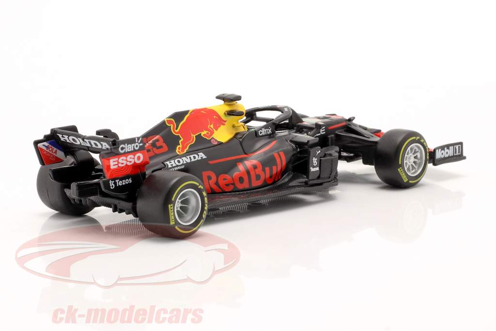 Max Verstappen Red Bull RB16B #33 formule 1 Wereldkampioen 2021 1:43 Bburago