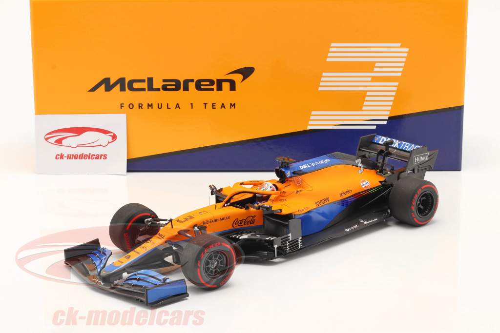 Decal For 1:18 Gulf Livery Mclaren F1 MCL35M Monaco GP 2021 - Foto 3