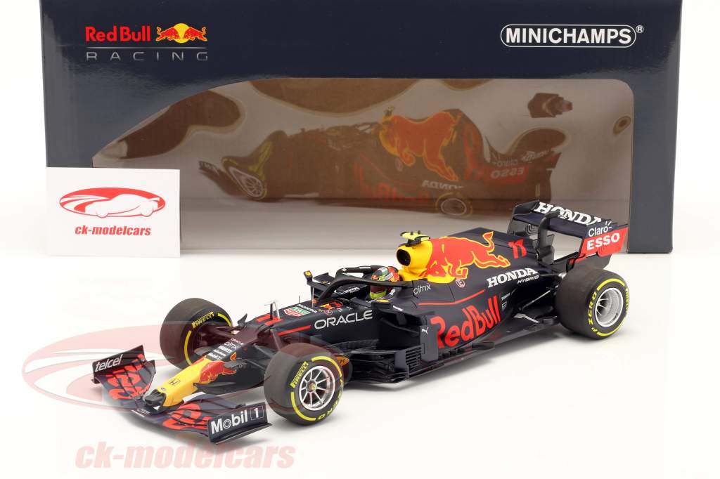 S. Perez Red Bull Racing RB16B #11 Emilia-Romagna GP fórmula 1 2021 1:18 Minichamps