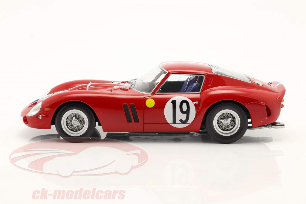 Ferrari 250 GTO #19 2do 24h LeMans 1962 Guichet, Noblet 1:18 KK-Scale