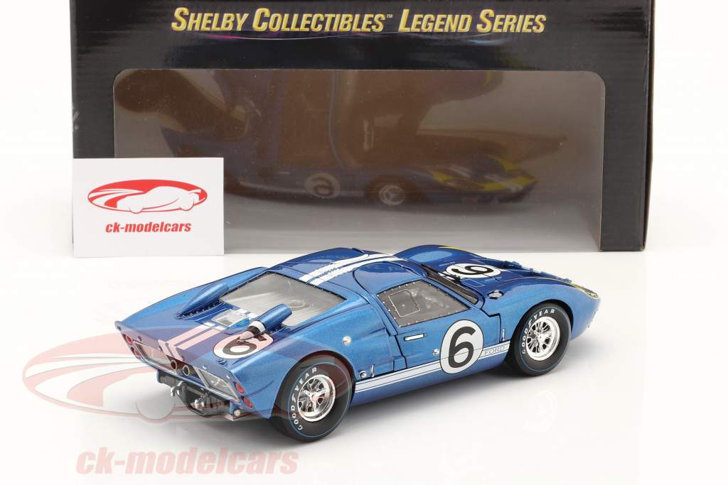 Ford GT-40 MK II #6 24h LeMans 1966 Bianchi, Andretti 1:18 ShelbyCollectibles