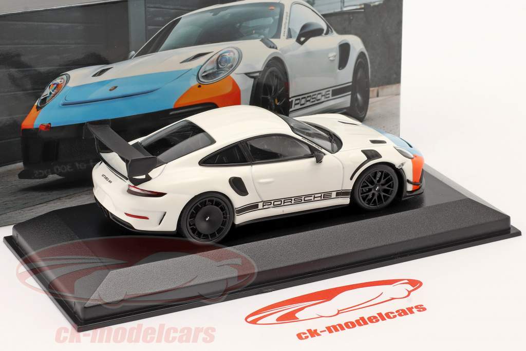 Porsche 911 (991 II) GT3 RS MR Manthey Racing 白色的 1:43 Minichamps