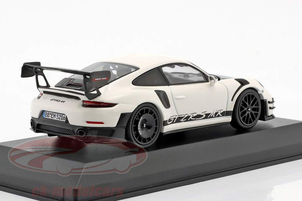Porsche 911 (991 II) GT2 RS MR Manthey Racing blanco / negro 1:43 Minichamps
