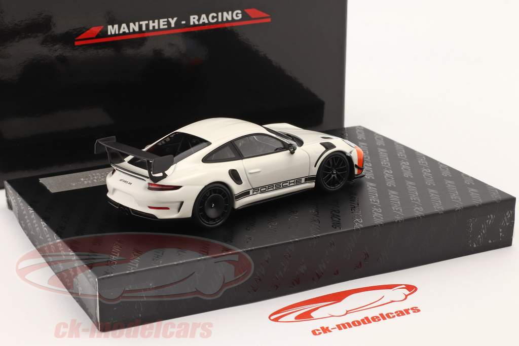Porsche 911 (991 II) GT3 RS MR Manthey Racing blanco 1:43 Minichamps