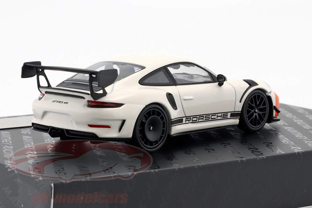 Porsche 911 (991 II) GT3 RS MR Manthey Racing 白色的 1:43 Minichamps