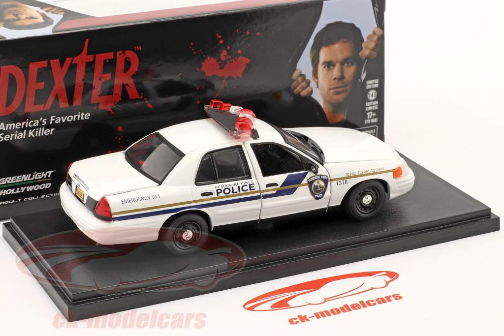 Ford Crown Victoria Police Interceptor 2001 séries télévisées Dexter (2006-13) 1:43 Greenlight