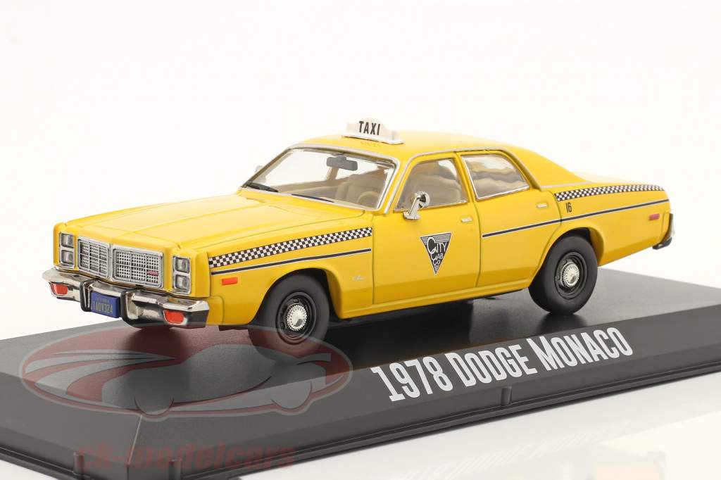 Dodge Monaco City Cab taxi 1978 Película Rocky III (1982) 1:43 Greenlight
