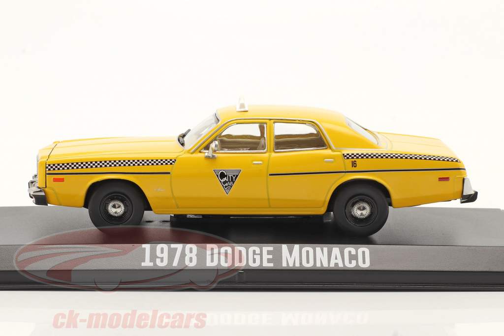 Dodge Monaco City Cab taxa 1978 Film Rocky III (1982) 1:43 Greenlight