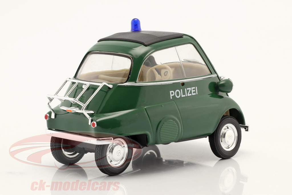 BMW Isetta 警察 緑 1:18 Welly