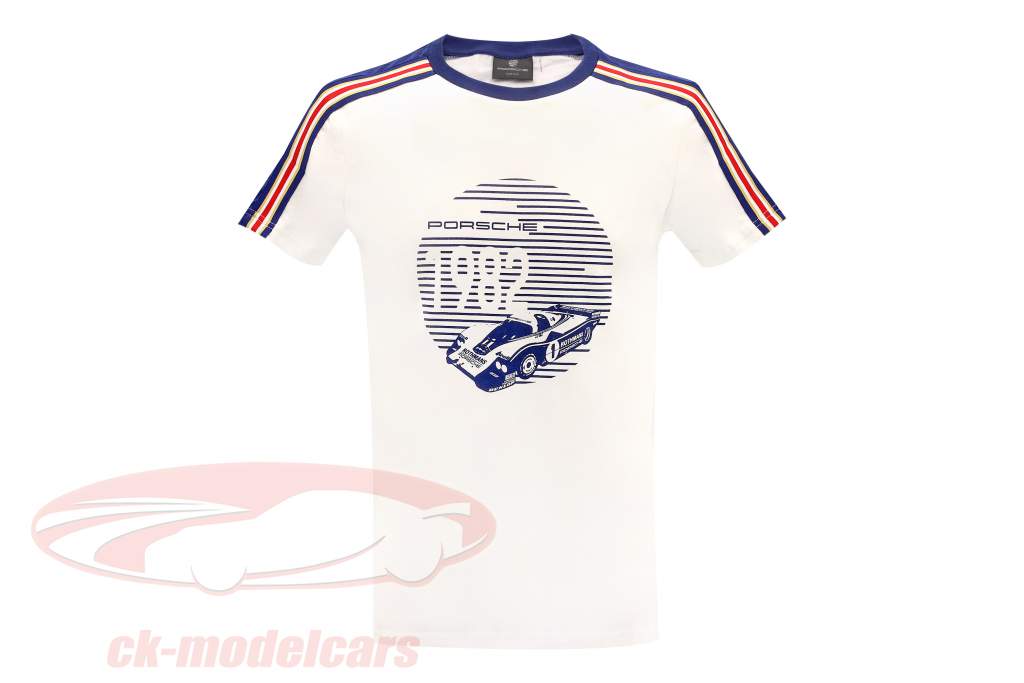 Porsche Rothmans t-shirt #1 vindere 24h LeMans 1982 hvid