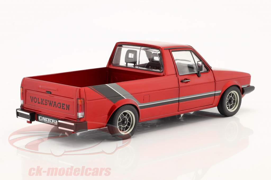 Volkswagen VW Caddy MK1 Baujahr 1982 rot metallic 1:18 Solido
