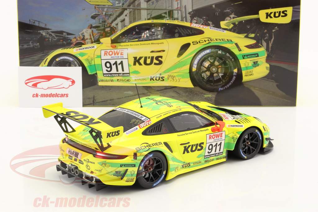 Porsche 911 GT3 R #911 VLN Nürburgring 2020 Manthey Grello 1:18 Minichamps