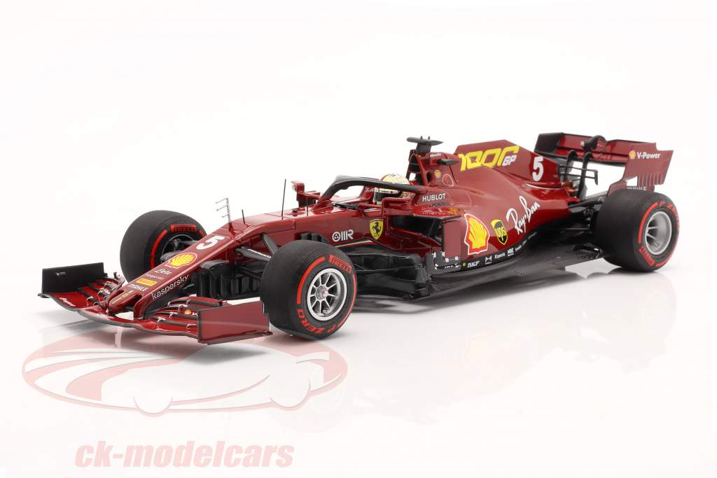 S. Vettel Ferrari SF1000 #5 1000th GP Ferrari Toskana GP F1 2020 1:18 BBR 
