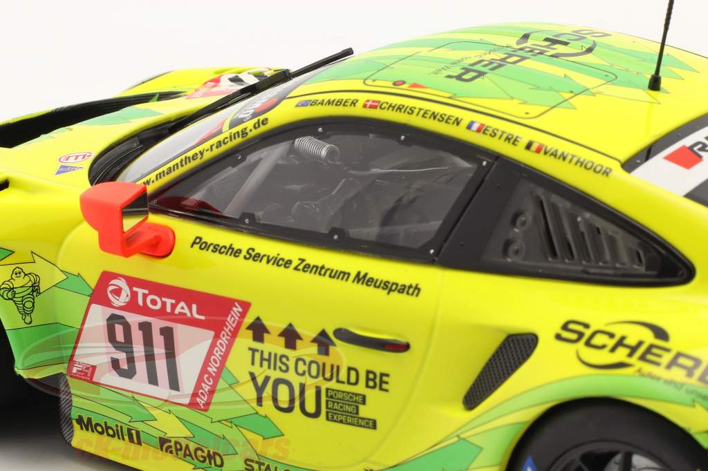 Porsche 911 GT3 R #911 2do 24h Nürburgring 2019 Manthey Grello 1:18 Minichamps