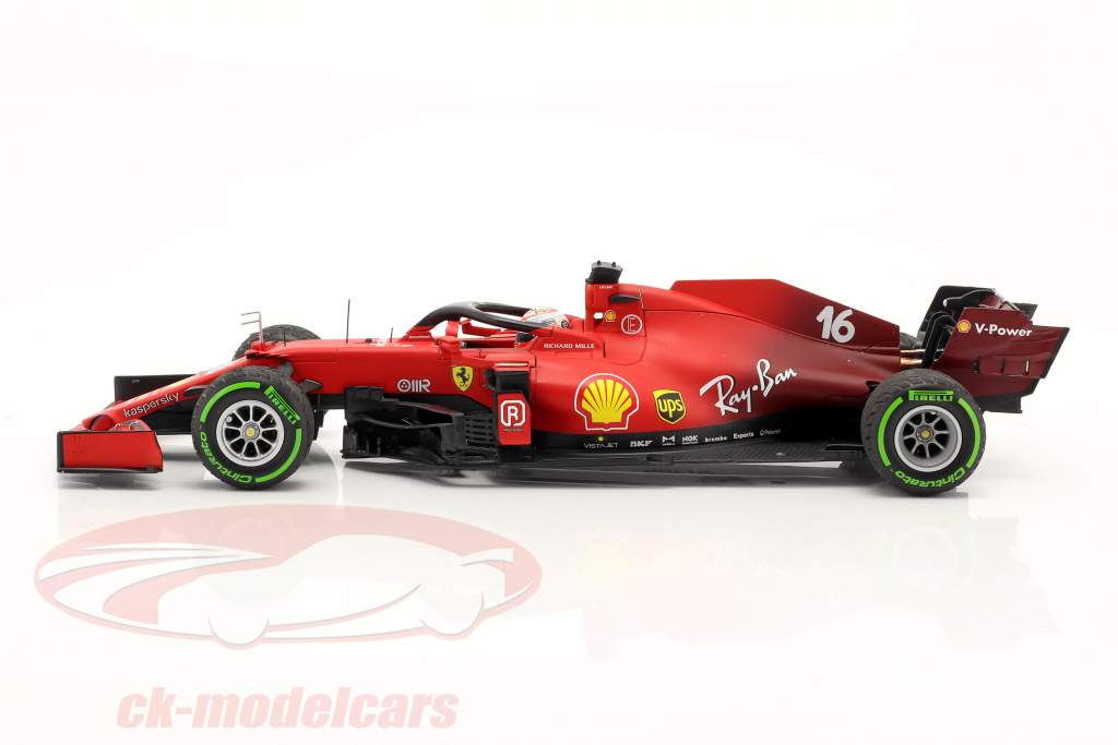 Charles Leclerc Ferrari SF21 #16 Emília Romanha GP F1 2021 1:18 BBR