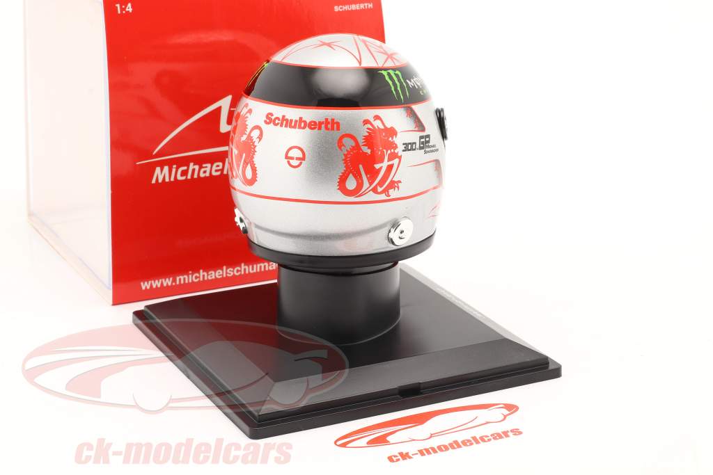 Michael Schumacher Mercedes AMG Petronas 300° F1 GP Spa 2012 casco 1:4 Schuberth