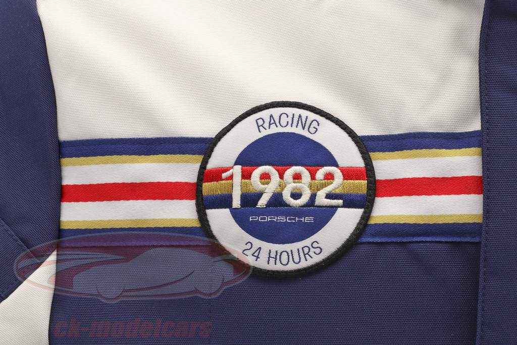 Porsche Rothmans 夹克 #1 优胜者 24h LeMans 1982 蓝色 / 白色的