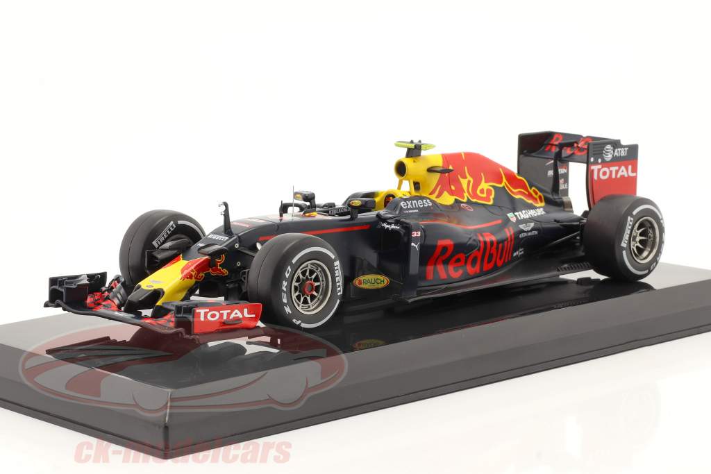 Max Verstappen Red Bull RB12 #33 Fórmula 1 2016 1:24 Premium Collectibles