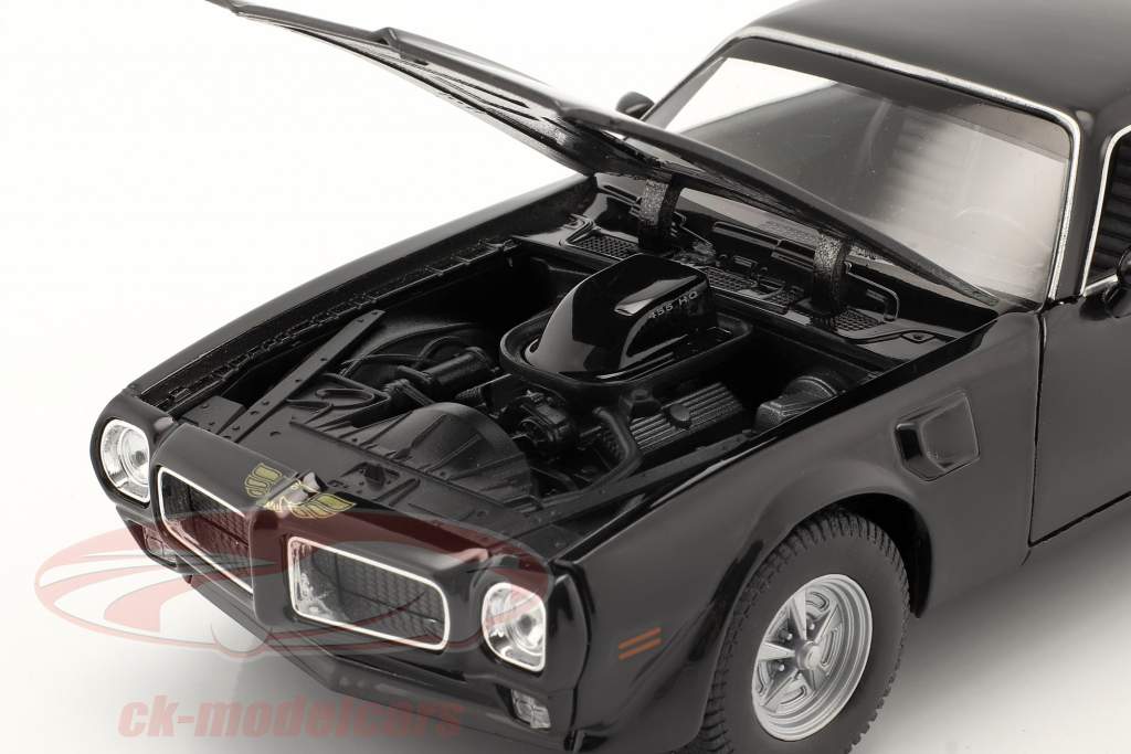 Pontiac Firebird Trans AM Baujahr 1972 schwarz 1:24 Welly