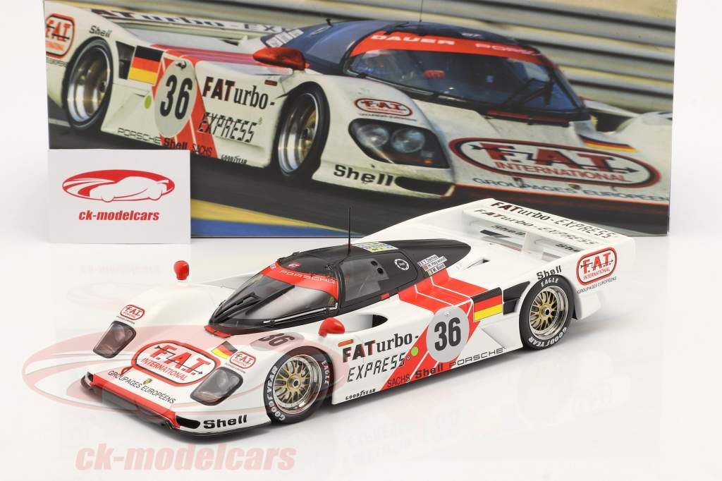 Dauer Porsche 962 #36 vindere 24h LeMans 1994 Dalmas, Haywood, Baldi 1:18 Werk83