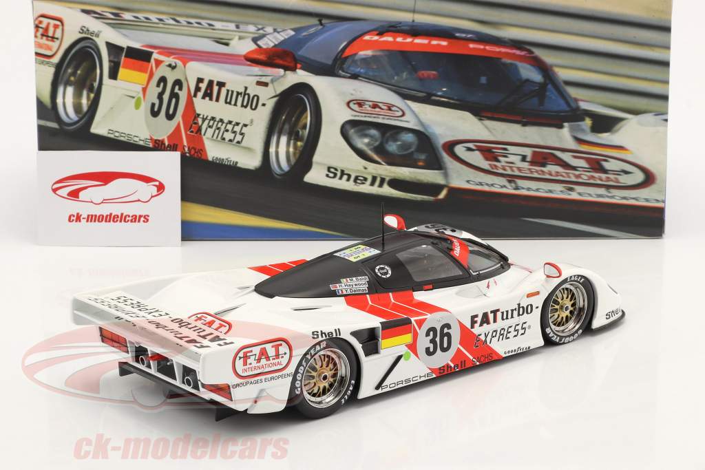 Dauer Porsche 962 #36 победители 24h LeMans 1994 Dalmas, Haywood, Baldi 1:18 Werk83