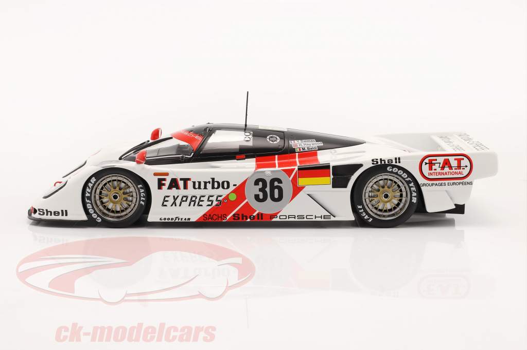 Dauer Porsche 962 #36 winnaars 24h LeMans 1994 Dalmas, Haywood, Baldi 1:18 Werk83