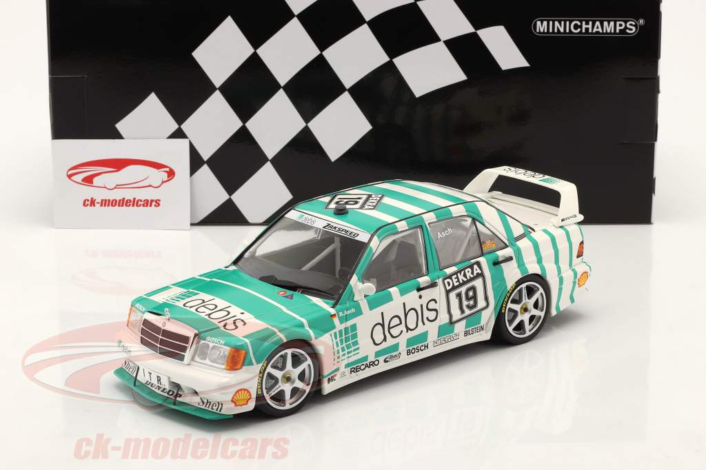 Mercedes-Benz 190E 2.5-16 Evo 2 #19 DTM 1991 Roland Asch 1:18 Minichamps