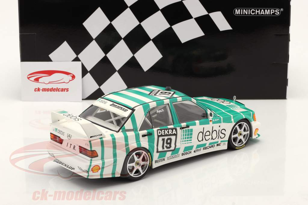 Mercedes-Benz 190E 2.5-16 Evo 2 #19 DTM 1991 Roland Asch 1:18 Minichamps