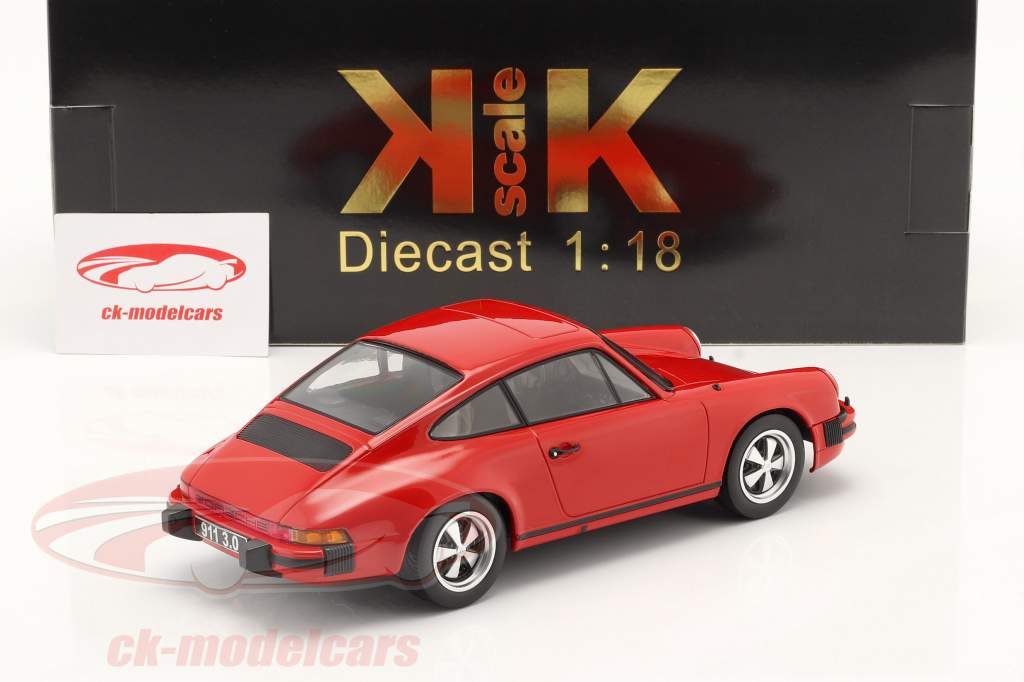 KK-Scale 1:18 Porsche 911 Carrera  Coupe year 1977 red KKDC180631 model  car KKDC180631 4260699761088