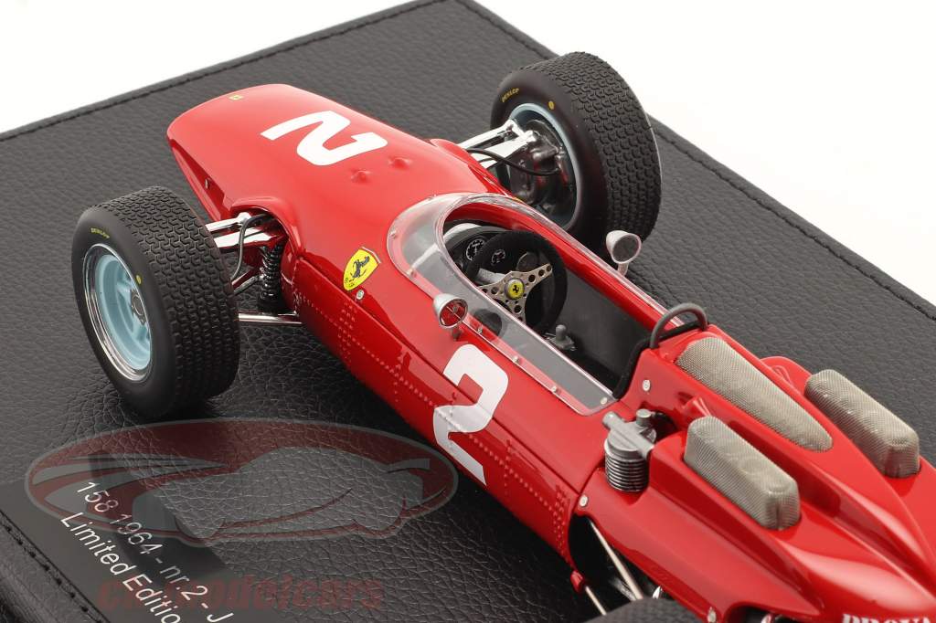 John Surtees Ferrari 158 #2 formule 1 Champion du monde 1964 1:18 GP Replicas