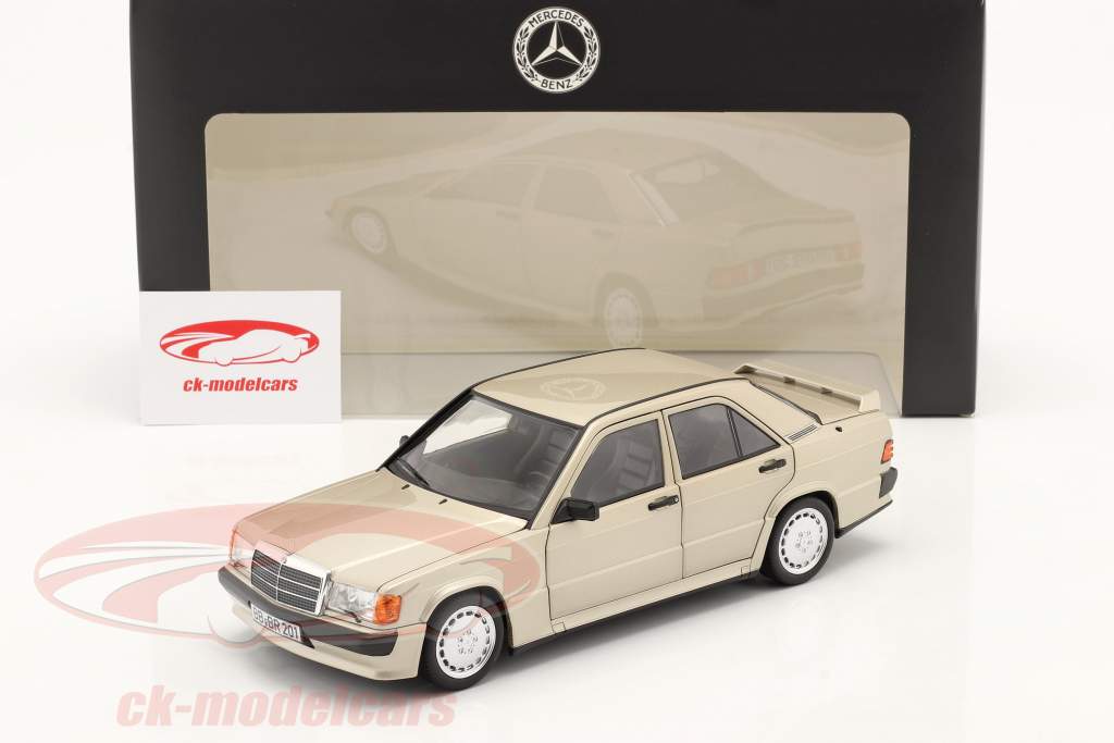 Mercedes-Benz 190 E 2.3 - 16 (W201) year 1984-88 smoke silver 1:18 Norev