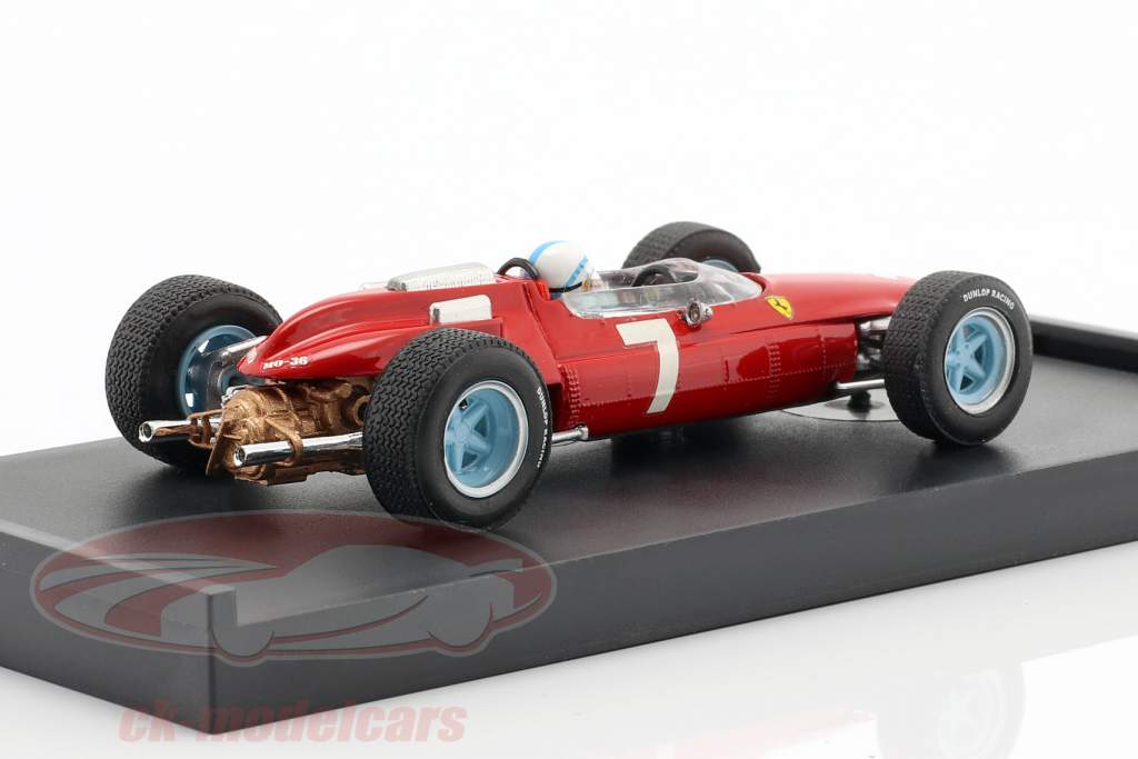 John Surtees Ferrari 158 #7 vincitore Tedesco GP formula 1 Campione del mondo 1964 1:43 Brumm