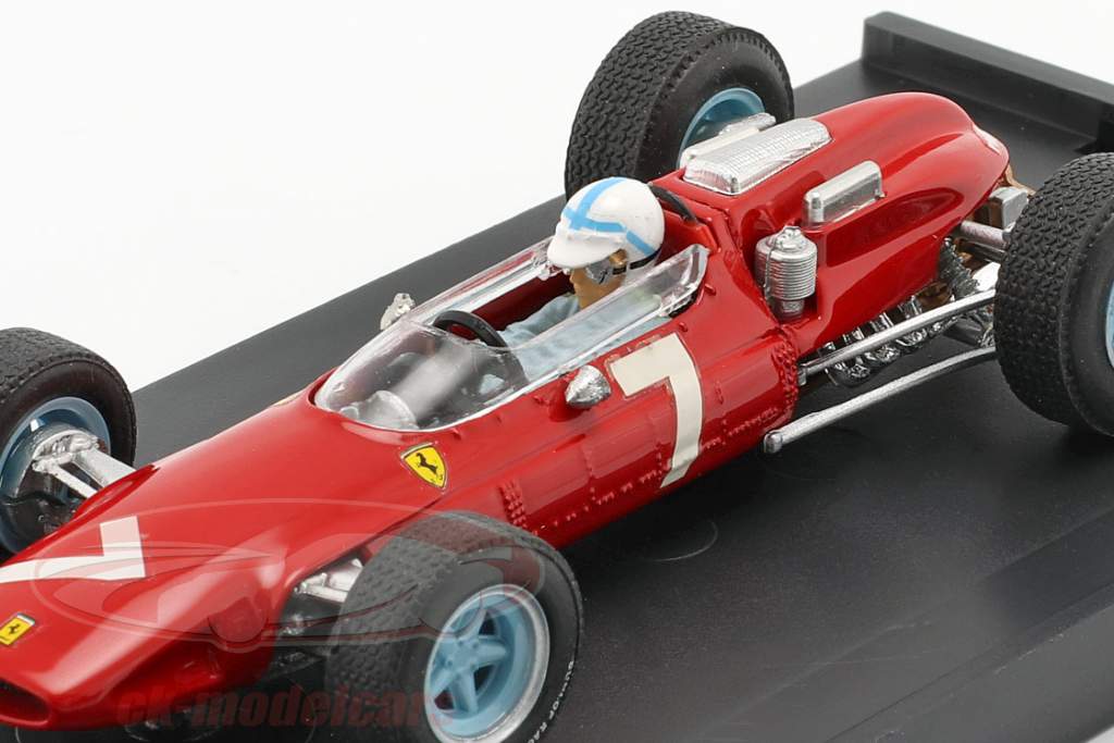John Surtees Ferrari 158 #7 победитель Немецкий GP формула 1 Чемпион мира 1964 1:43 Brumm