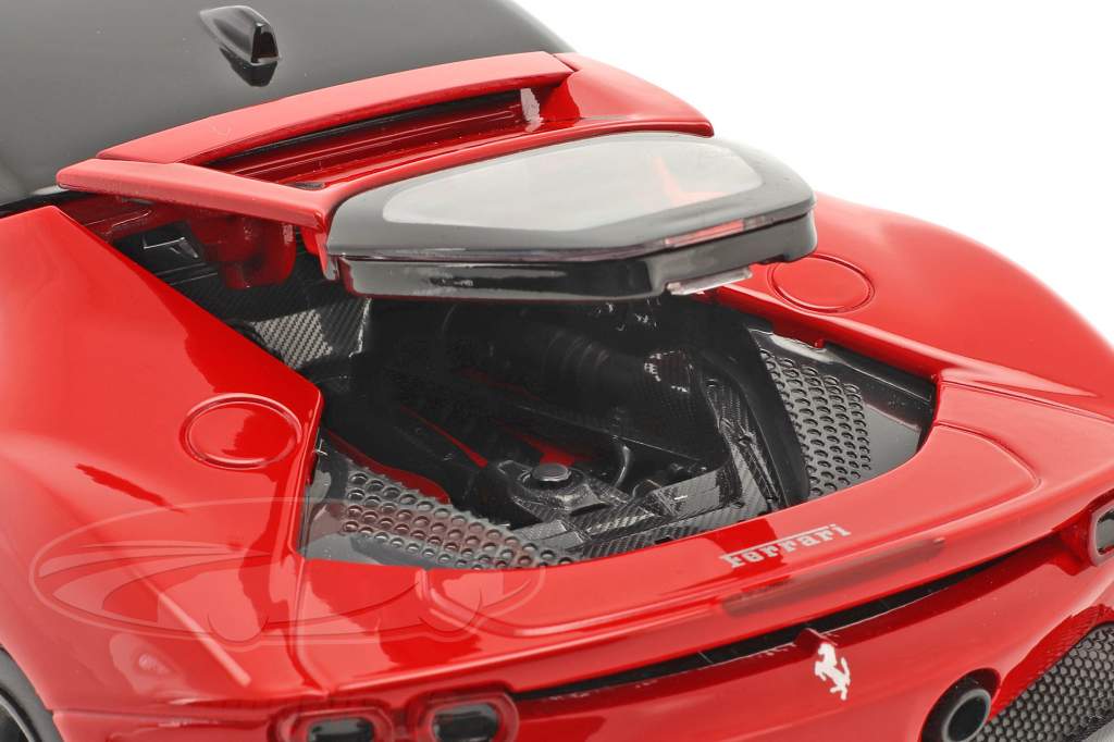 Ferrari SF90 Stradale Hybrid Baujahr 2019 rot 1:18 Bburago