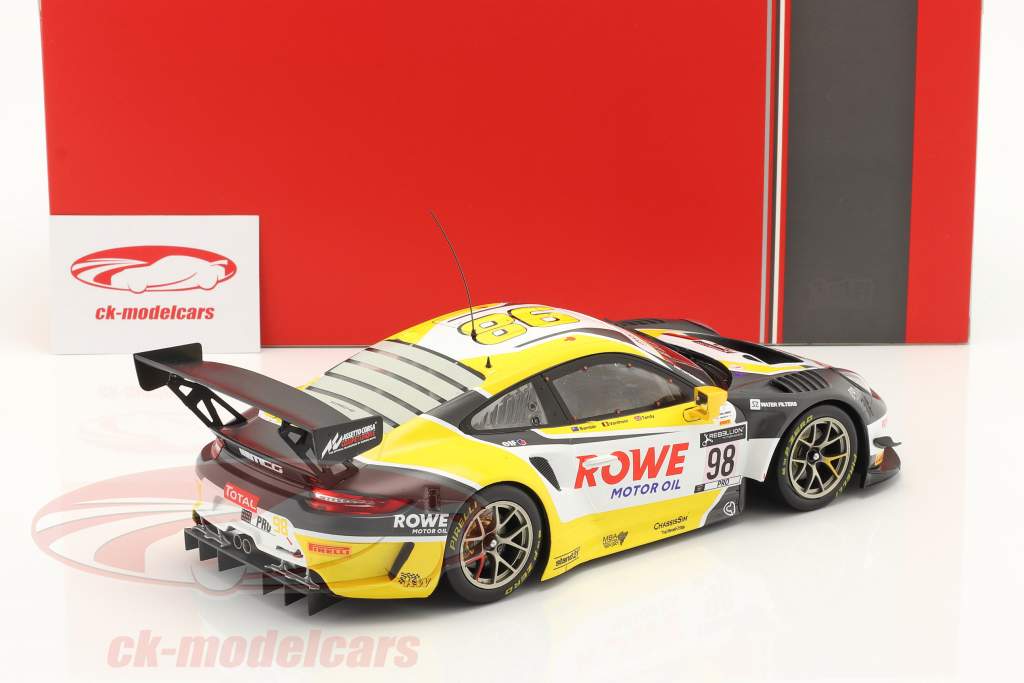 Porsche 911 GT3 R #98 优胜者 24h Spa 2020 Bamber, Tandy, Vanthoor 1:18 Ixo