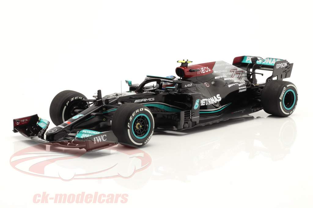 V. Bottas Mercedes-AMG F1 W12 #77 3ro Bahrain GP fórmula 1 2021 1:18 Minichamps